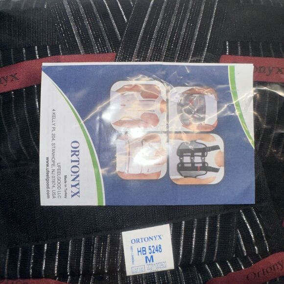 Ortonyx Full Back Support Brace w Removable Dorso Lumbar Pad Pain Relief size M - Picture 2 of 10